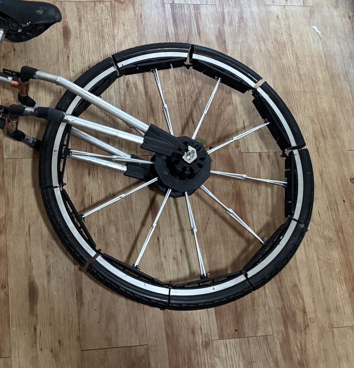 Reengineered spokes design